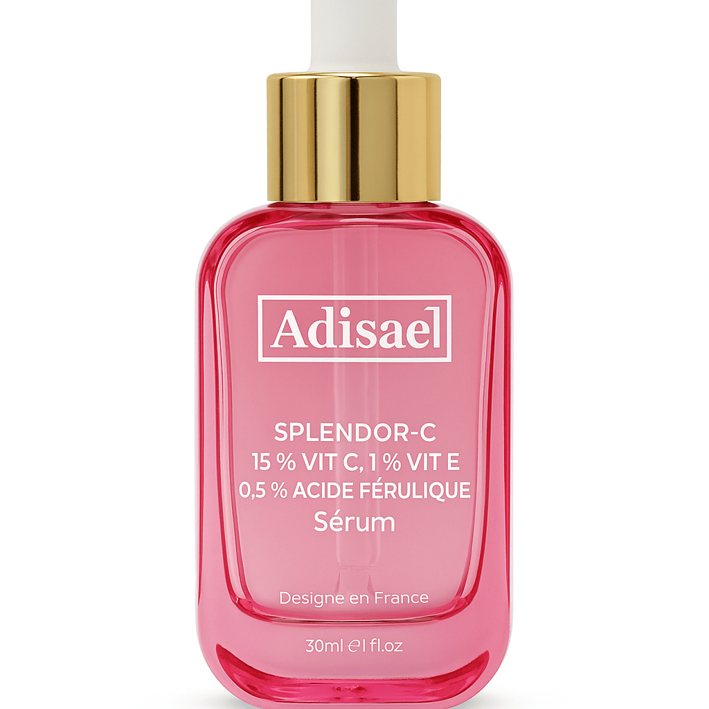 Adisael Splendor-C – Sérum Vitamine C 15% + Vitamine E + Acide Férulique – Éclat & Anti-Âge - ADISAEL