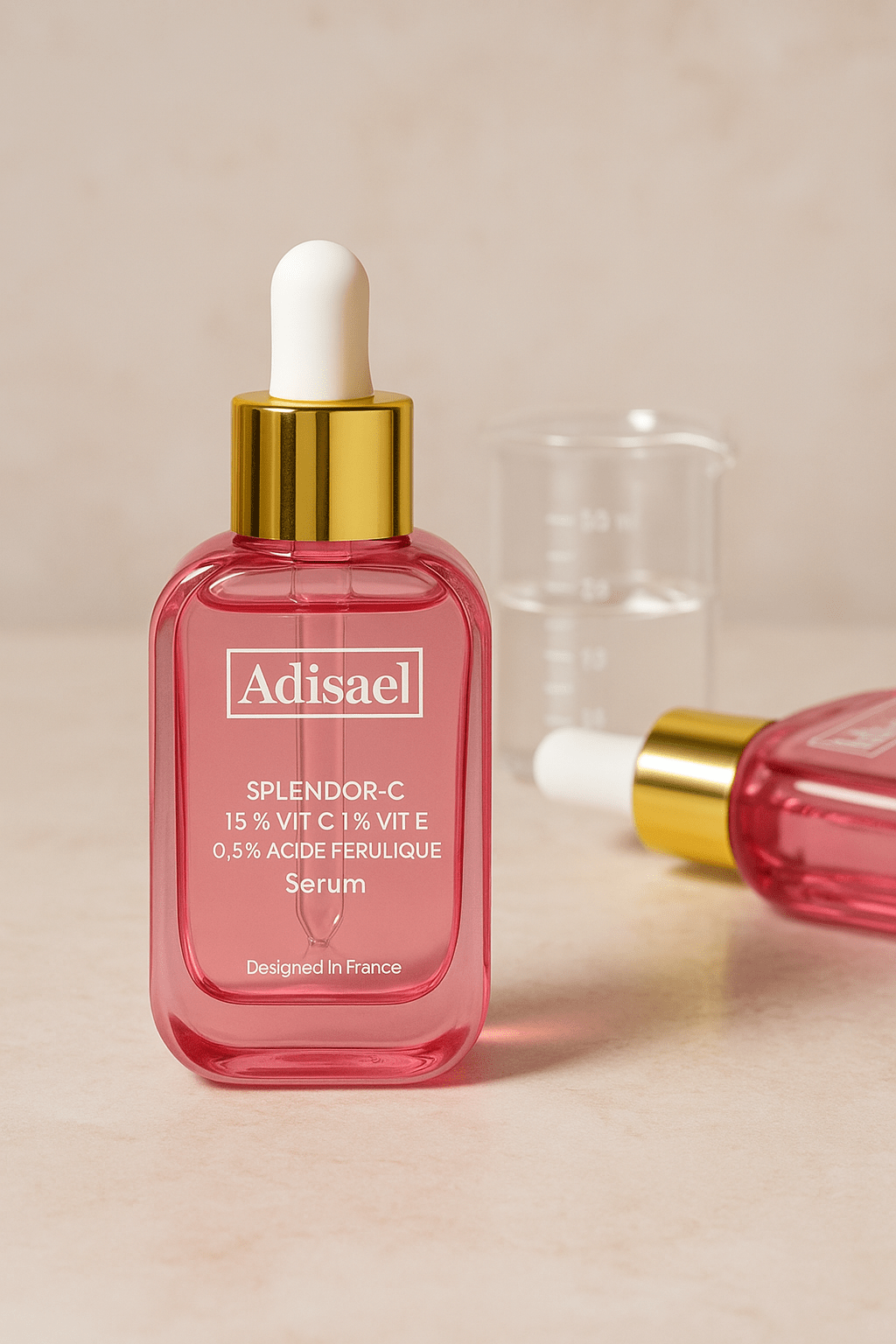 Adisael Splendor-C – Sérum Vitamine C 15% + Vitamine E + Acide Férulique – Éclat & Anti-Âge - ADISAEL