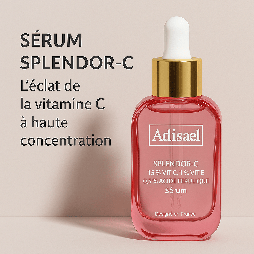 Adisael Splendor-C – Sérum Vitamine C 15% + Vitamine E + Acide Férulique – Éclat & Anti-Âge - ADISAEL