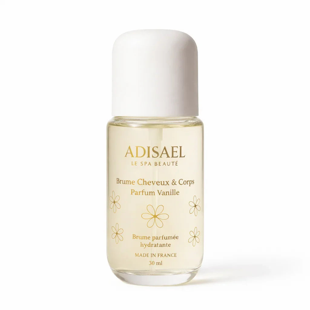 Brume Cheveux & Corps Vanille – Brume parfumée hydratante | ADISAEL