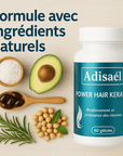 Power Hair Keratin – pousse rapide des cheveux - ADISAEL