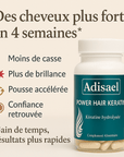 Power Hair Keratin – pousse rapide des cheveux - ADISAEL