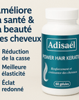 Power Hair Keratin – pousse rapide des cheveux - ADISAEL