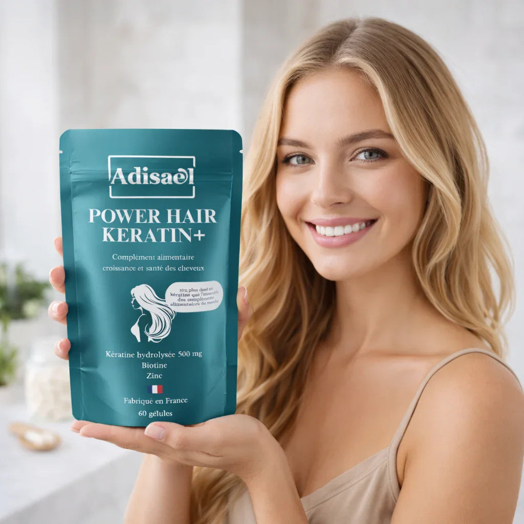 Pack Cure 3 Mois – POWER HAIR KERATIN+ (2 Achetés + 1 OFFERT)