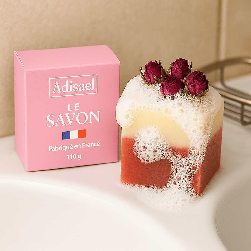 Savon naturel Adisael 110 g – Soin hydratant & bien-être quotidien - ADISAEL