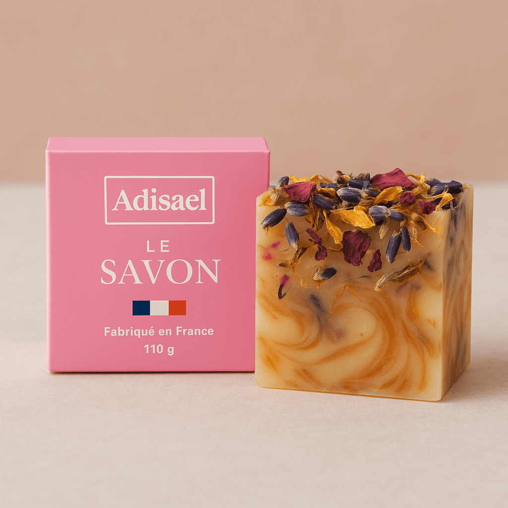 Savon naturel Adisael 110 g – Soin hydratant & bien-être quotidien - ADISAEL