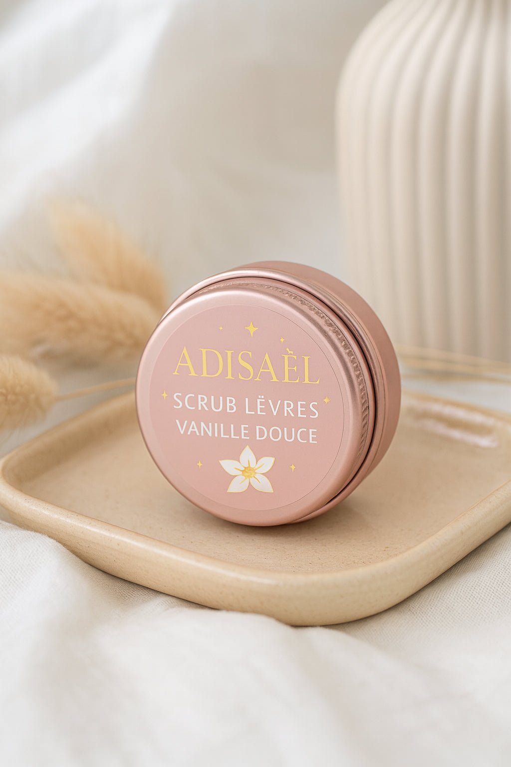 Scrub Lèvres Vanille Douce – Soin Gourmand ADISAEL - ADISAEL