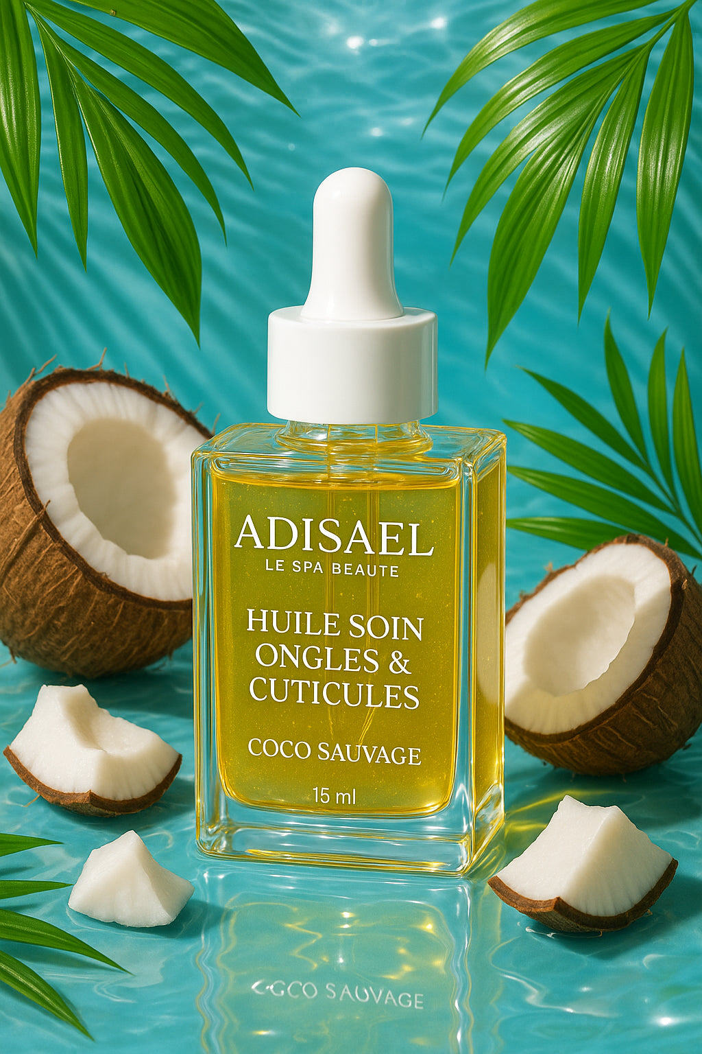 Huile Soin Ongles & Cuticules – Coco Sauvage & Vanille Tonka | ADISAEL