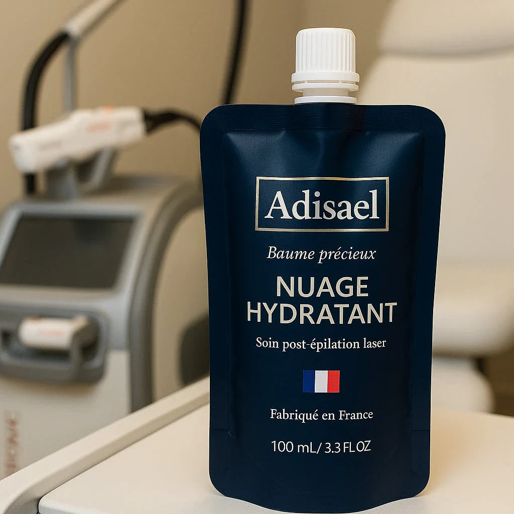 Crème post-épilation laser ADISAEL : apaiser, hydrater et protéger la peau après le laser