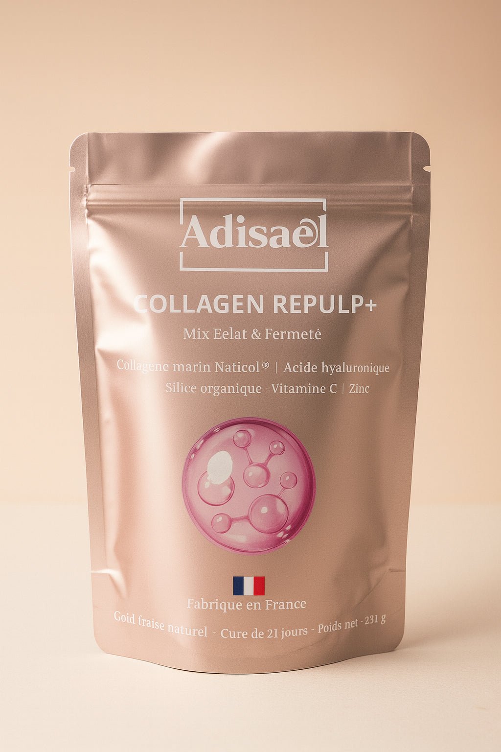 Collagen REPULP+ – Collagène marin Naticol® 10 000 mg – Cure 21 jours - ADISAEL