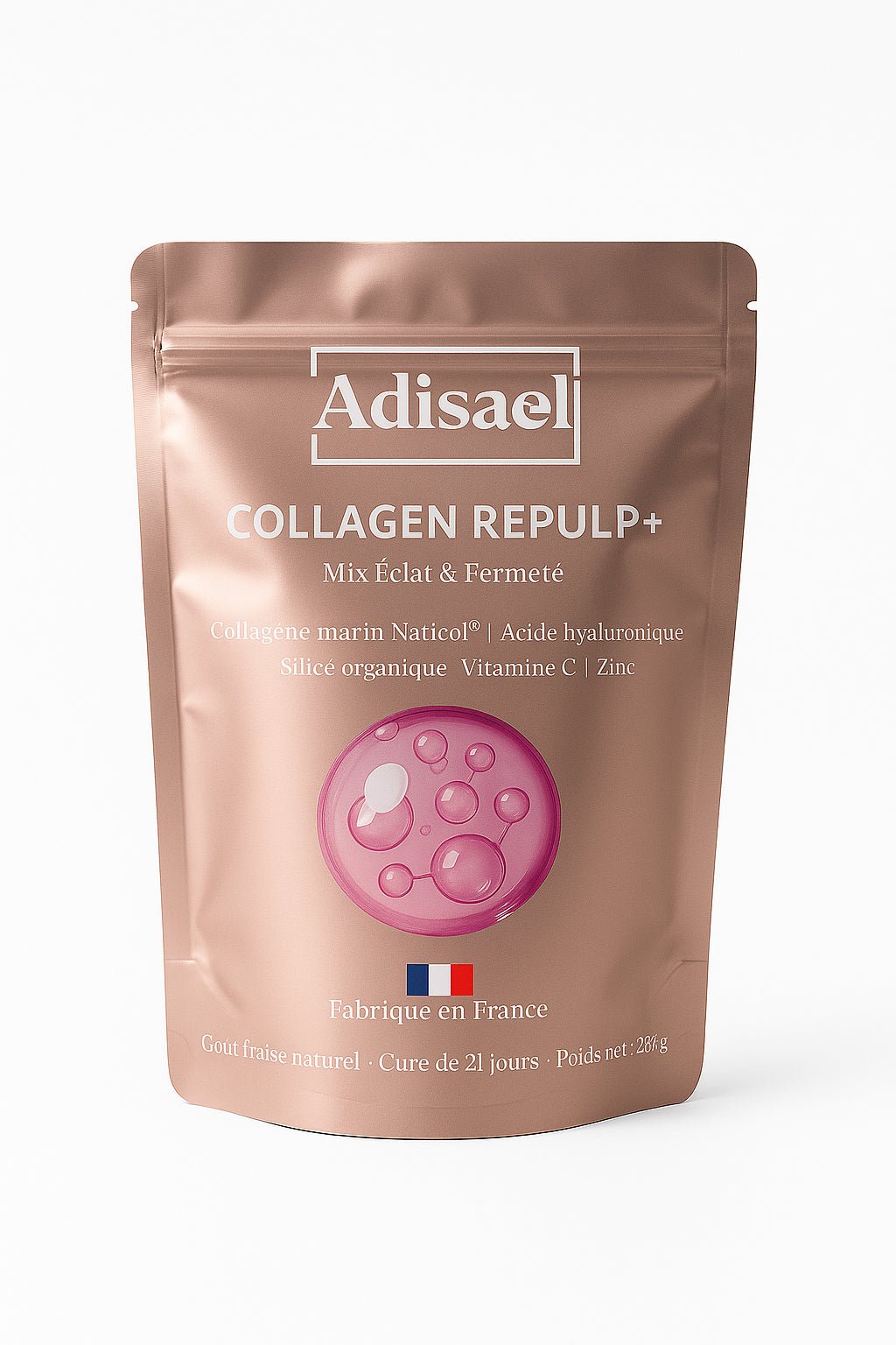 Collagen REPULP+ – Collagène marin Naticol® 10 000 mg – Cure 21 jours - ADISAEL