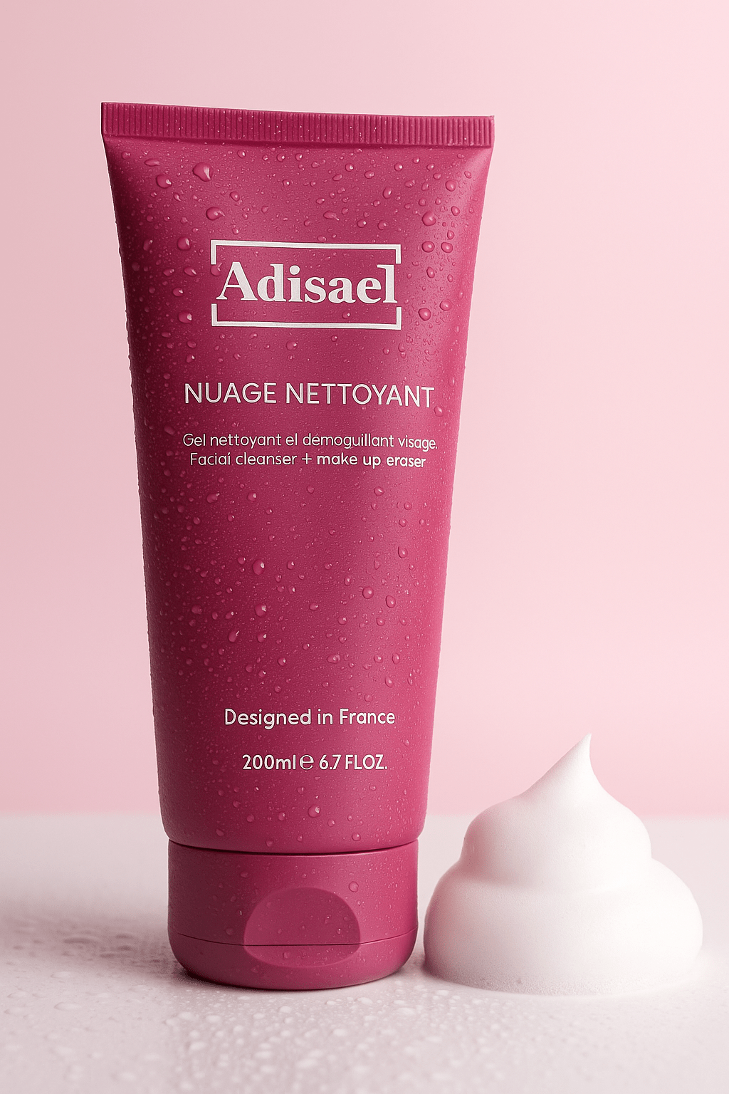 Gel nettoyant visage 2-en-1 Adisael - ADISAEL