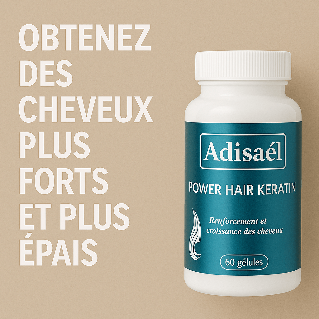 Power Hair Keratin – pousse rapide des cheveux - ADISAEL